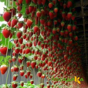 Клубника ампельная Анастасия купить по цене от 370р. в интернет-магазине «Посадика» с доставкой почтой в в Абакане и по всей России – [изображение №1].